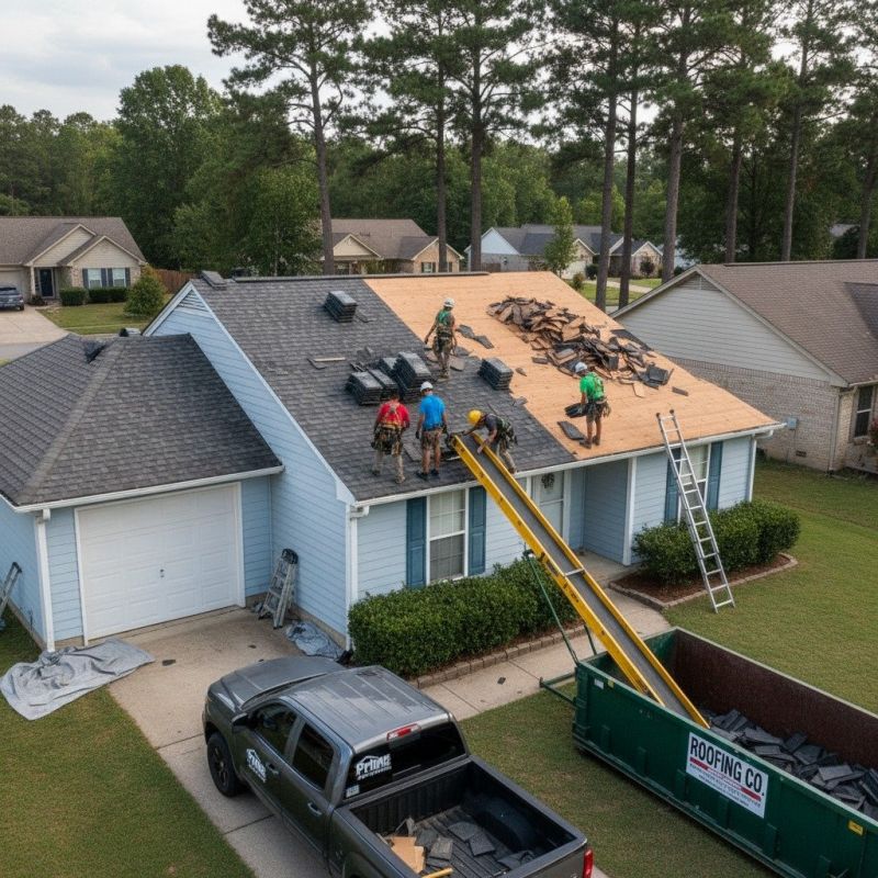 Asphalt Roof Replacement