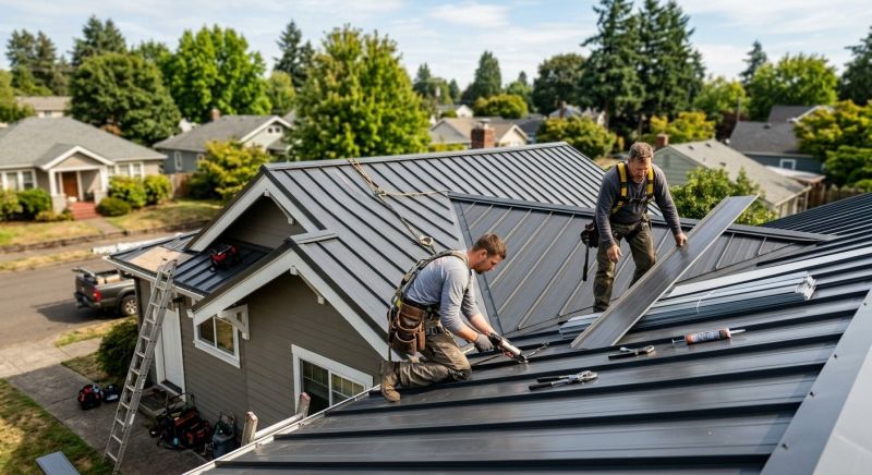 Benefits Of Professional Metal Roof Repair