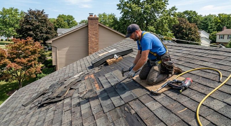 Emergency Asphalt Roof Repair