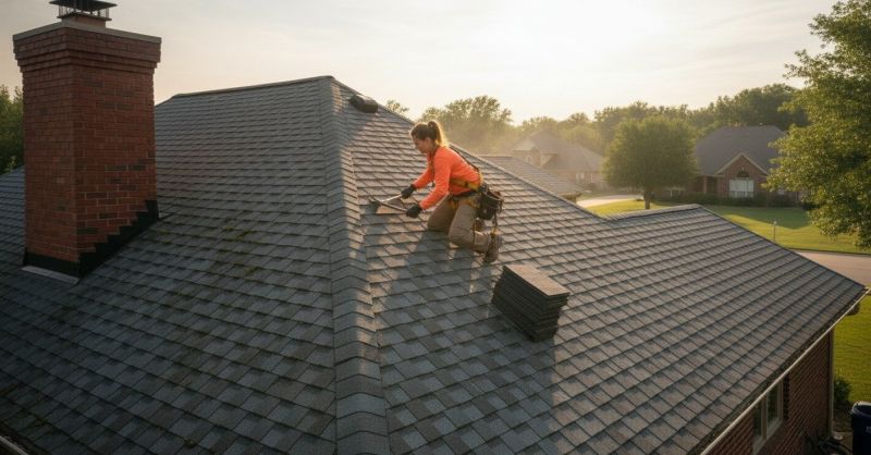 Fixing Missing Or Damaged Shingles