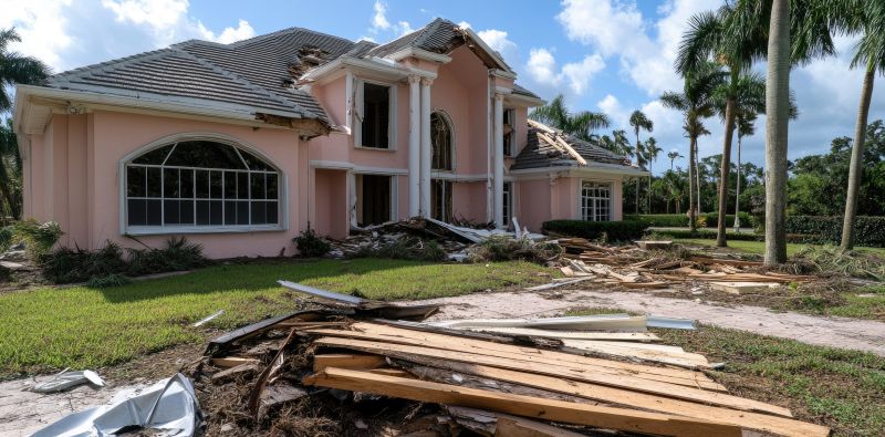Roof Damage Repair After Storms, Wind, Or Falling Debris