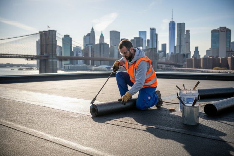 Tar Torchdown Roof Repair