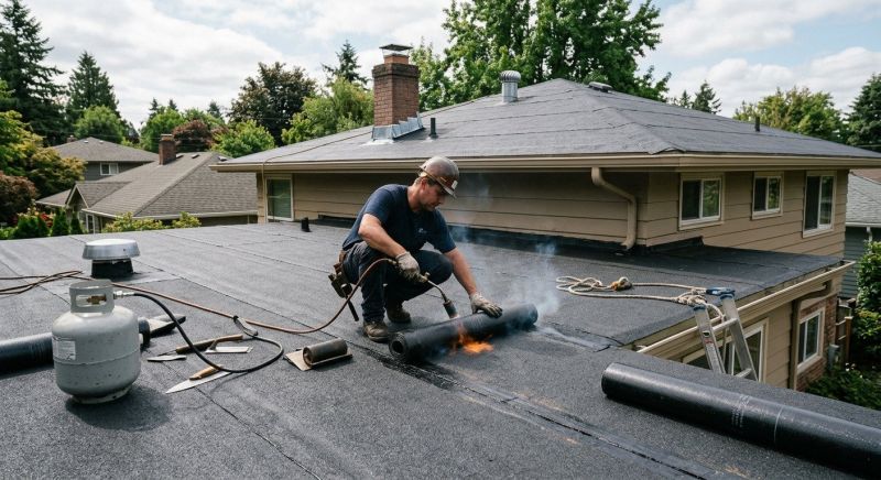Benefits Of Professional Tar Torchdown Roof Repair